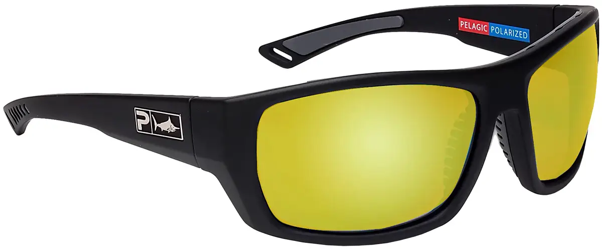 Окуляри Pelagic Pursuit - Polarized Mineral Glass к:matte black / gold