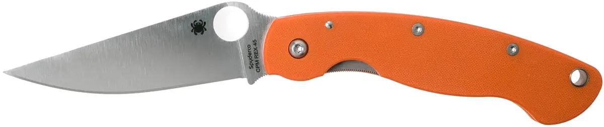 Ніж Spyderco Military Sprint Run ц: помаранчевий