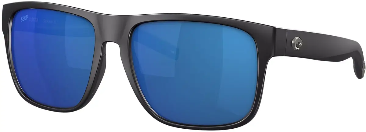 Окуляри Costa Del Mar Spearo XL Matte Black Blue Mirror 580P