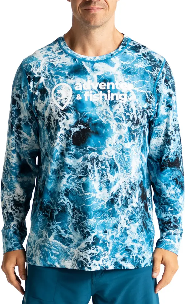Футболка Adventer & fishing Functional Uv T-Shirt Stormy Sea S