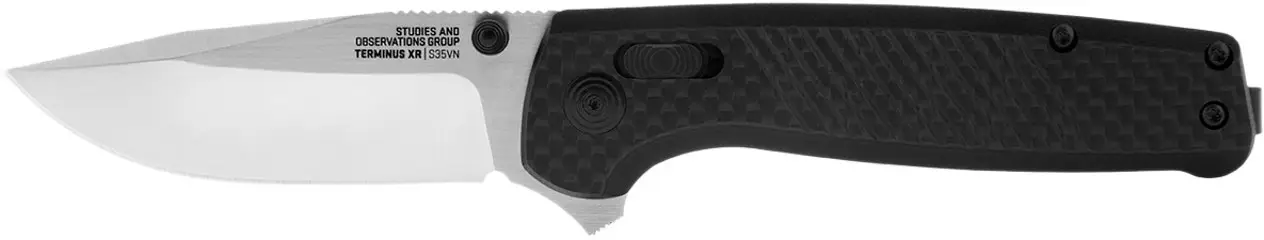 Ніж SOG Terminus XR S35VN CF Black