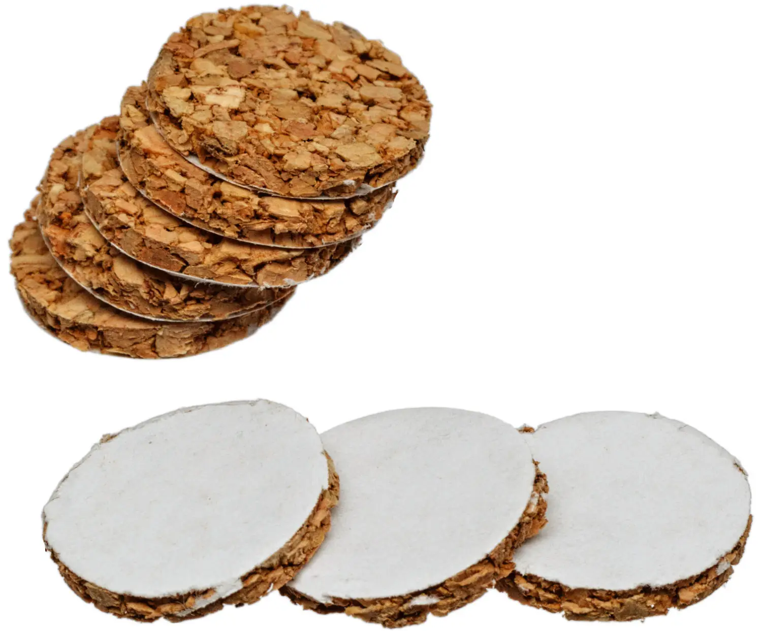 Прокладка Ружес пробковая на дробь 16к. (100 шт/уп)