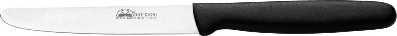 Ніж кухонний Due Cigni Table 110 мм. Колір - чорний