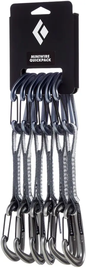 Відтяжка Black Diamond MiniWire Quickpack 12 см 6 шт