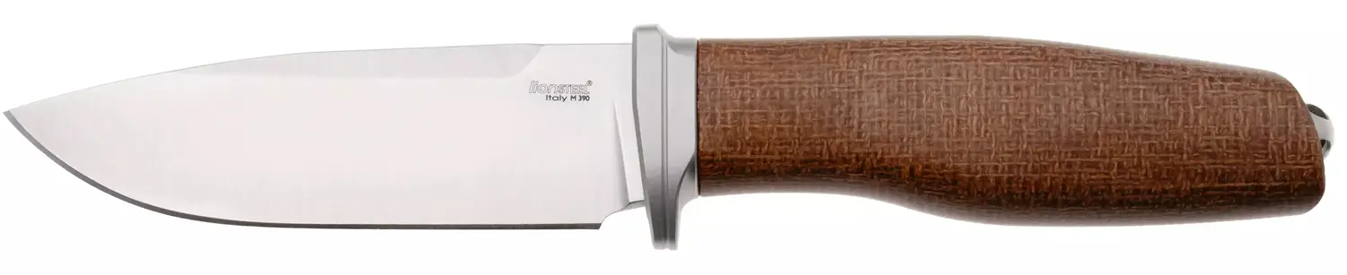 Ніж Lionsteel Acha M390 Micarta Natural Brown