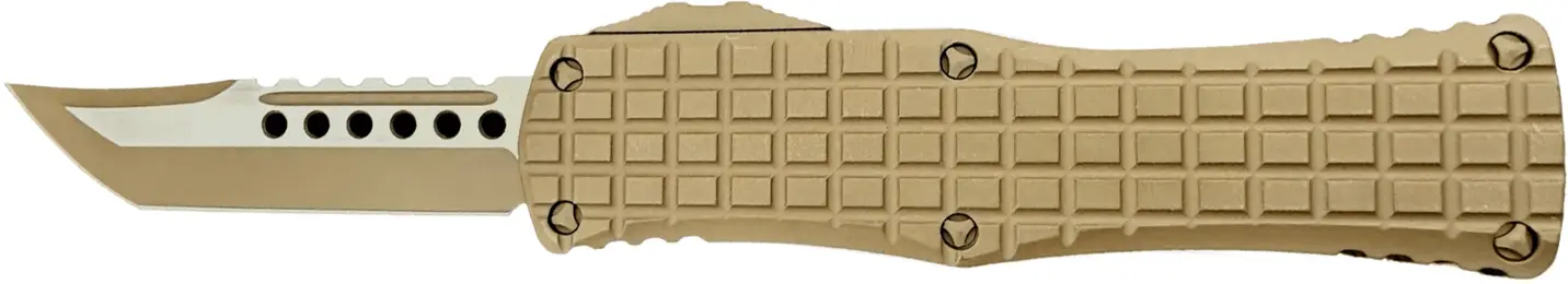 Ніж Microtech Hera Hellhound Frag Cerakote Chocolate Signature Series Brown