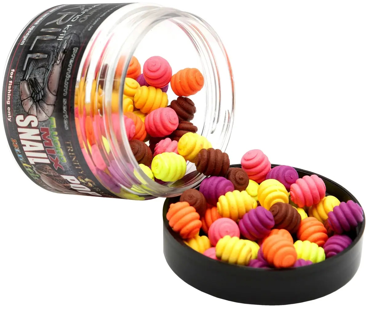 Бойли Pop-Up Trinity Snail KRILL Fluoro Mix 6*10mm 25g