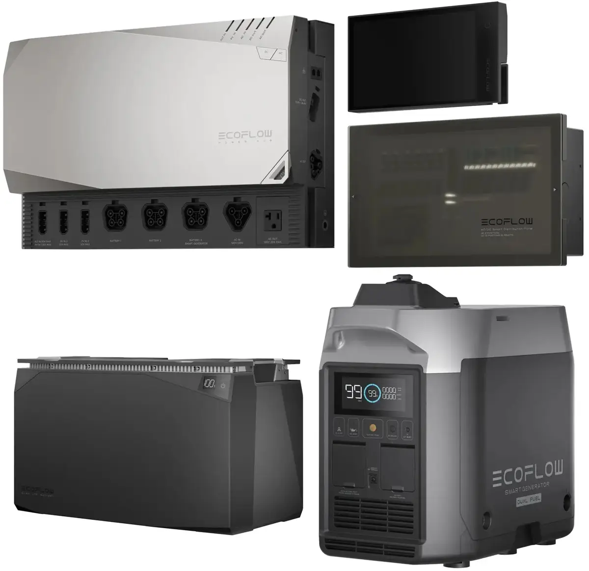 Комплект энергонезависимости EcoFlow Power Independence Kit 5 kWh с генератором