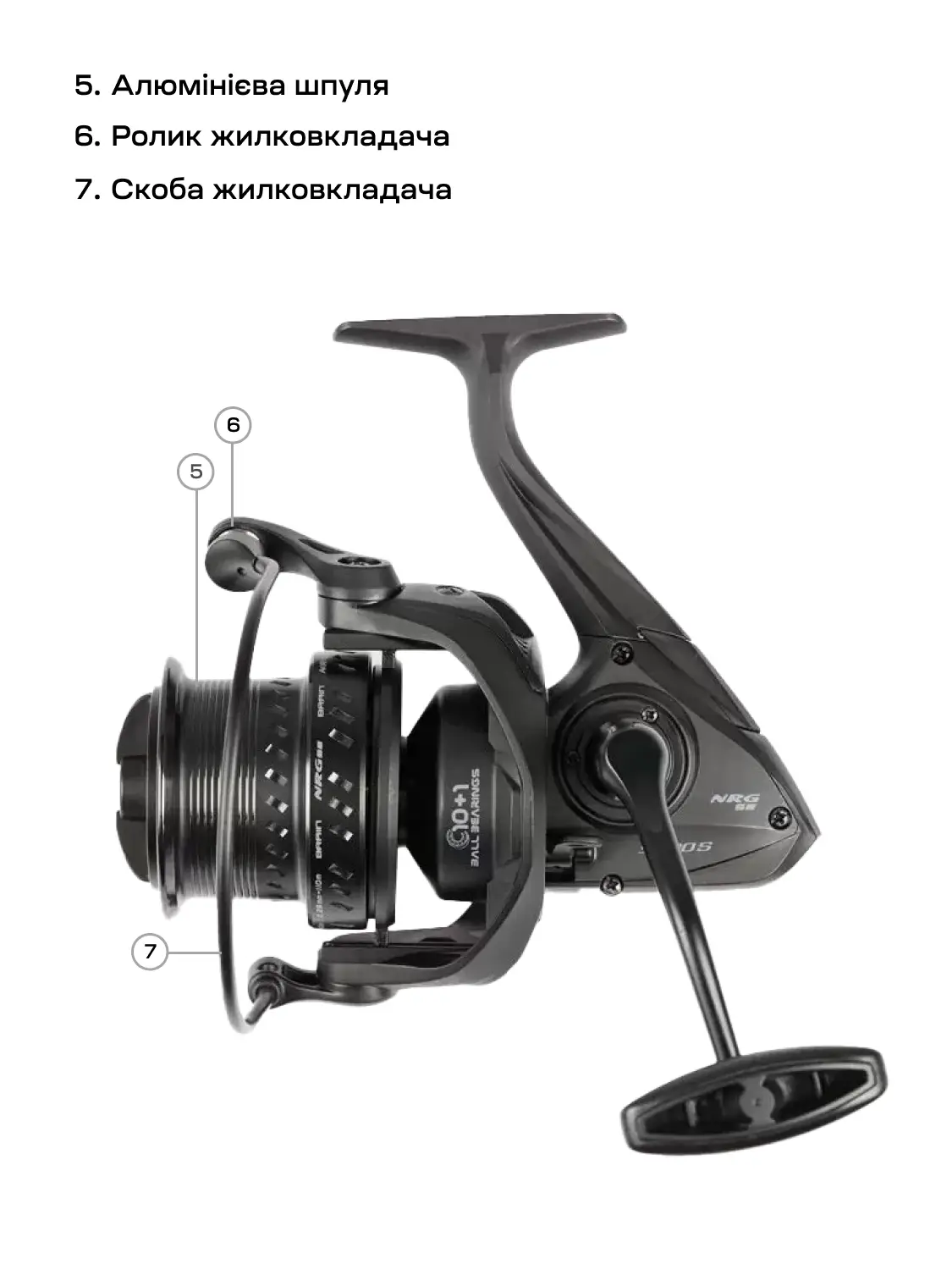Котушка Brain NRG SE 5500S 10+1BB