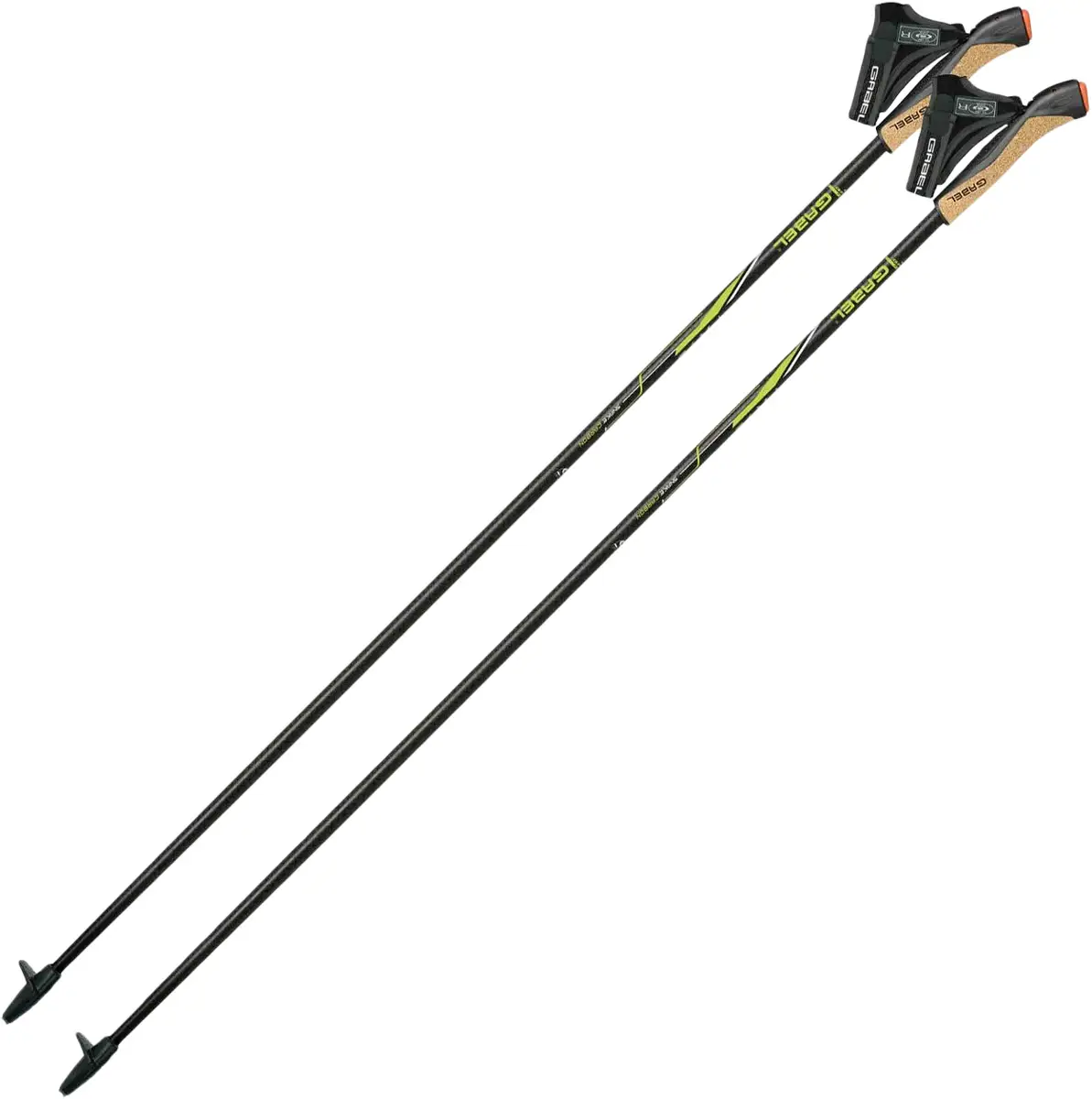 Палиці для скандинавської ходьби Gabel FX-75 Snake Carbon 105 Dual Spike