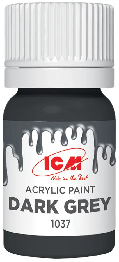 Краска ICM Holding Acrylic Paint 12 мл Dark Grey