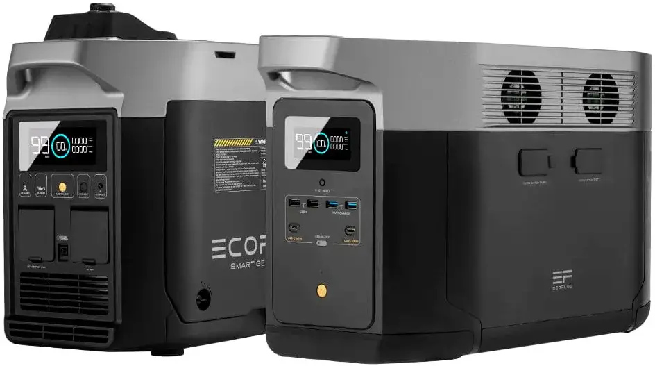 Зарядний пристрій EcoFlow Delta Max 2000 + генератор Smart Generator