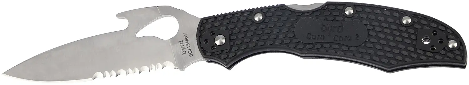 Ніж Spyderco Byrd Cara Cara 2 Half Serrated