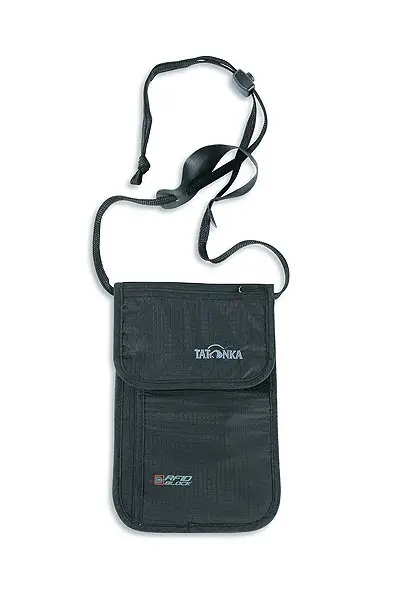 Кошелек Tatonka Skin Neck Pouch RFID нательный black