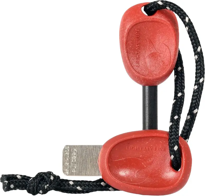 Кресало Light my fire FireSteel BIO Scout 2in1. Rocky-Red