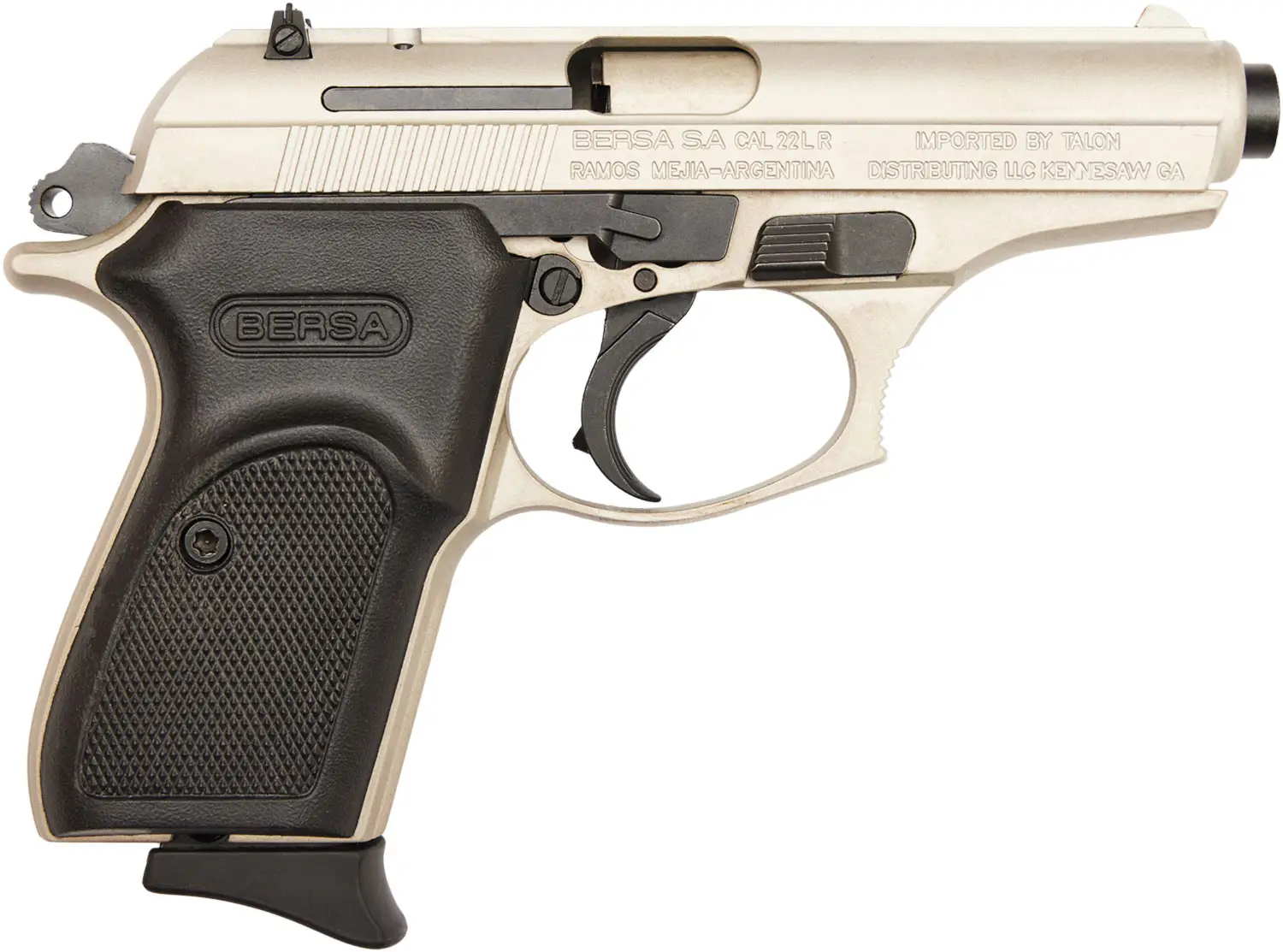 Пистолет спортивный Bersa Thunder 22 Cerakote Nickel кал. 22 LR