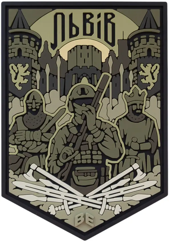 Патч Brand Element Львів Олива