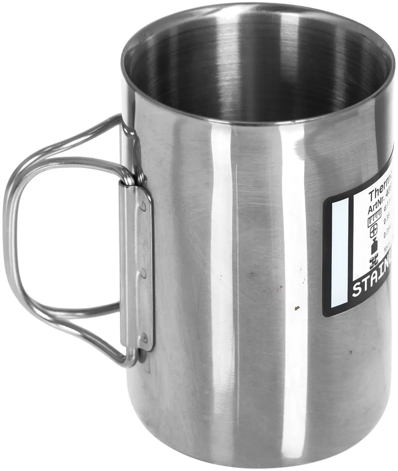 Термокружка Tatonka Thermo 350 з кришкою 0.35l Steel