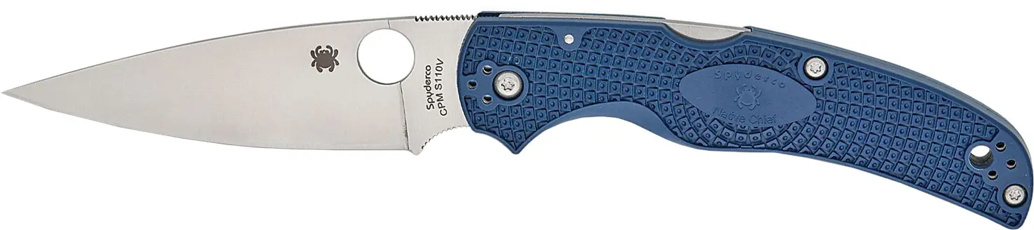Ніж Spyderco Native Chief Lightweight CPM S110V FRN Dark Blue