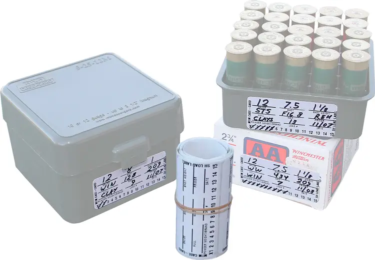 Набор стикеров Shotshell Load Labels для кейсов MTM 50 шт