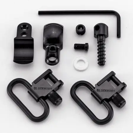 Антабка BLACKHAWK! Swivel Kit 115 CFL 1" з кріпленням на ствол 16-17 мм і різьбовий базою
