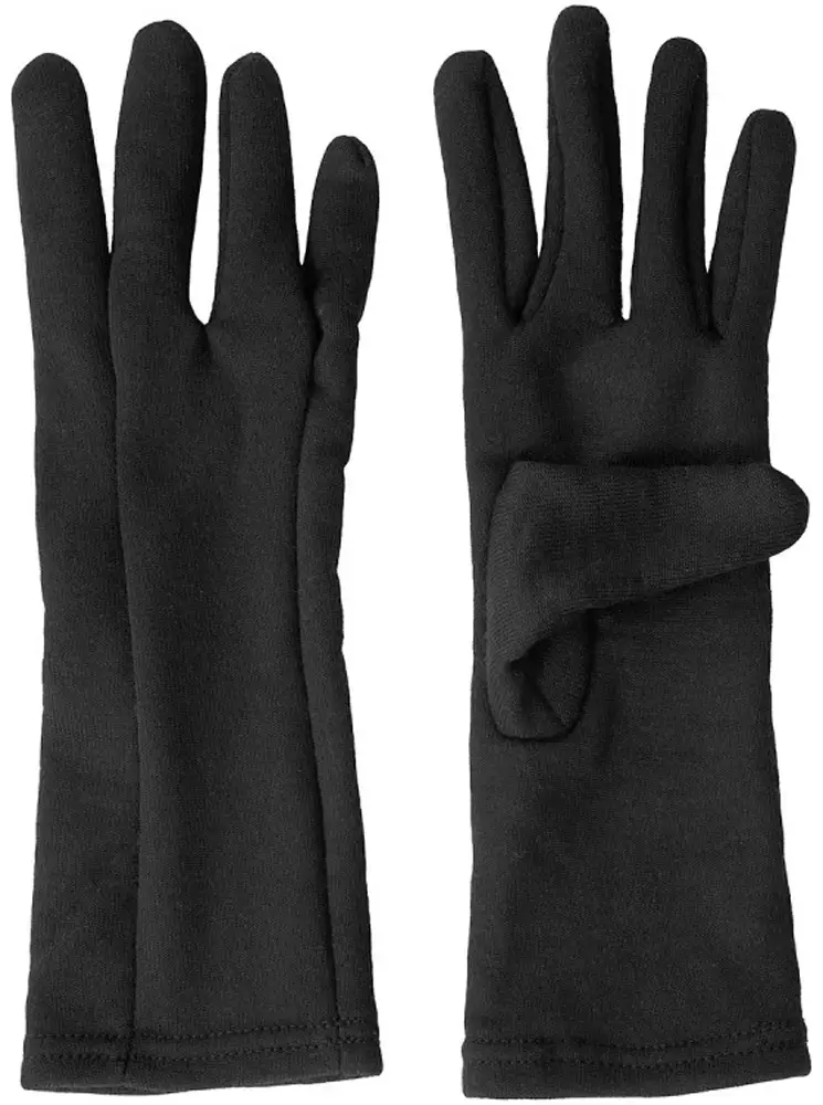 Рукавички Aclima HotWool Heavy Liner Gloves Jet 24–25.5 см Black