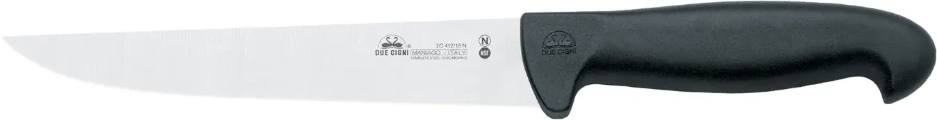 Ніж кухонний Due Cigni Professional Boning Knife 412 180 мм black