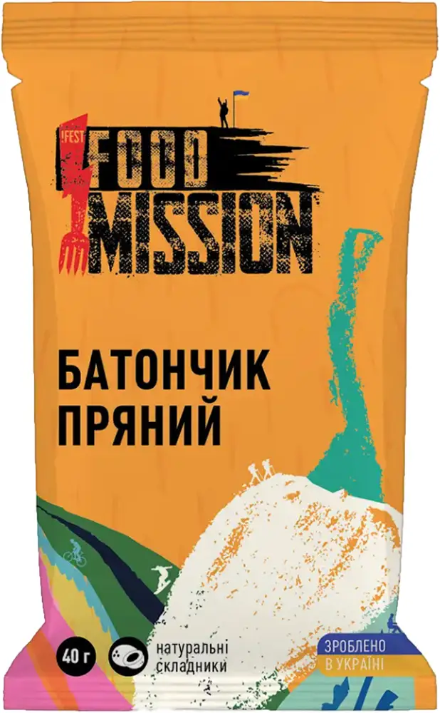 Батончик Food Mission Пряний