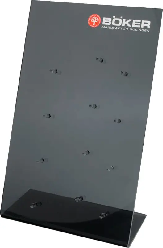 Подставка Boker Acrylic Stand Straight Razor Knives под 4 бритвы