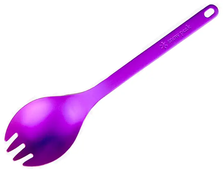 Ловилка Snow Peak SCT-004PR Titanium Spork Purple