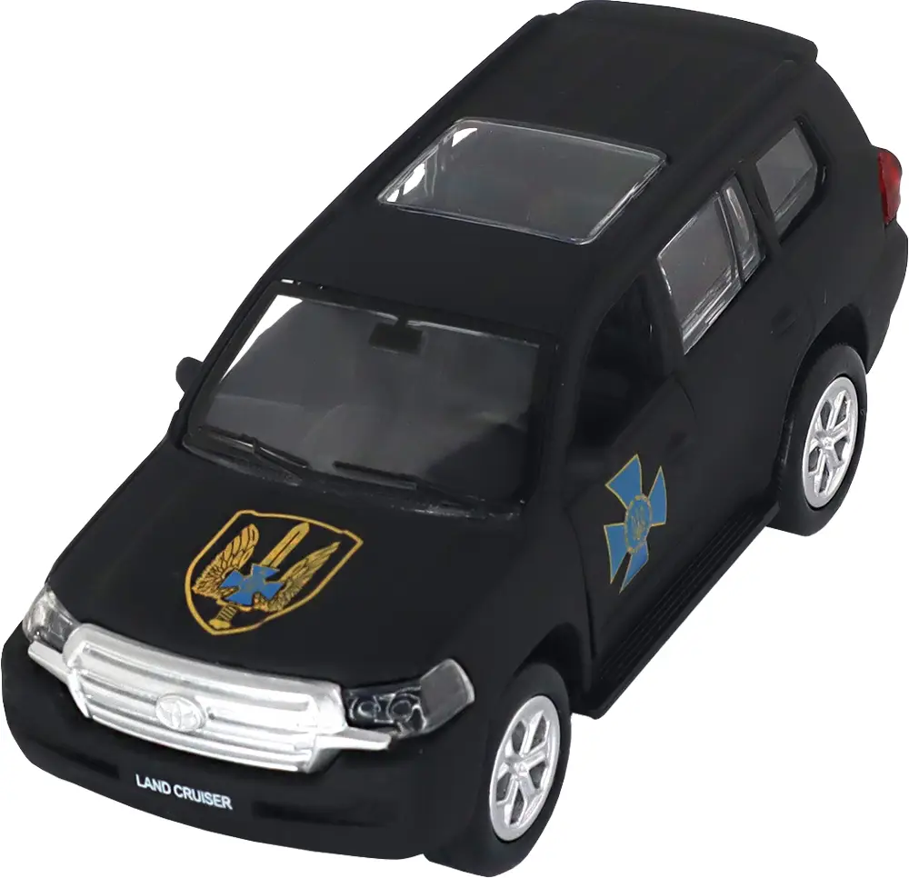 Машинка TechnoDrive серії Шеврони Героїв TOYOTA LAND CRUISER "ЦСО "АЛЬФА"