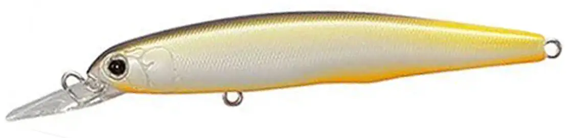 Воблер Tackle House Bitstream 95FD 95mm 11.0g Pearl Olive Orange Belly