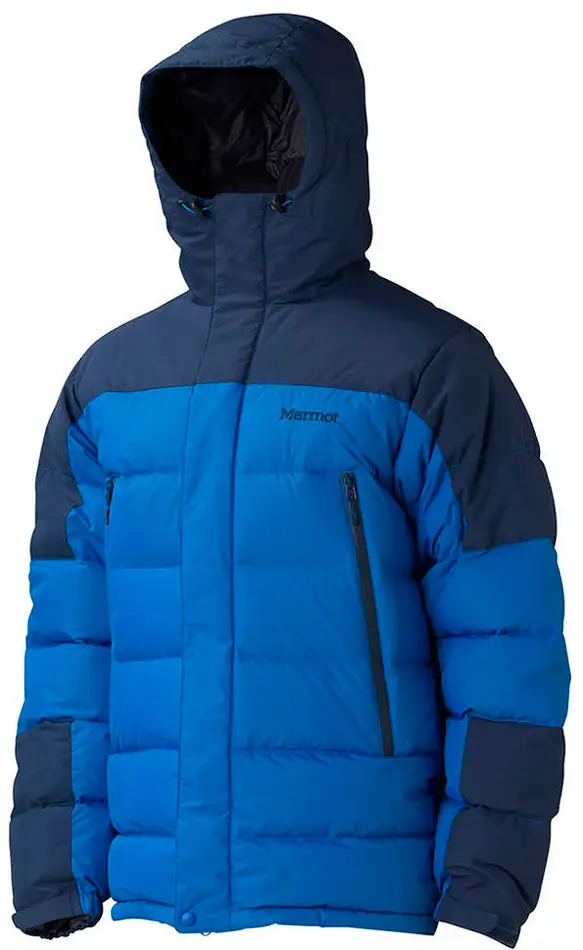 Куртка Marmot Mountain Down Jacket L Peak blue/Dark ink (MRT