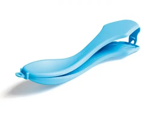 Ловилка Light my fire SporkCase pin-pack в чохлі. Cyan Blue