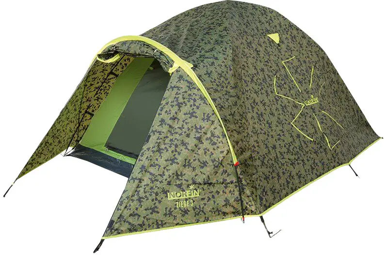 Палатка Norfin Ziege 3 3000мм 210(+80)Х180х130см