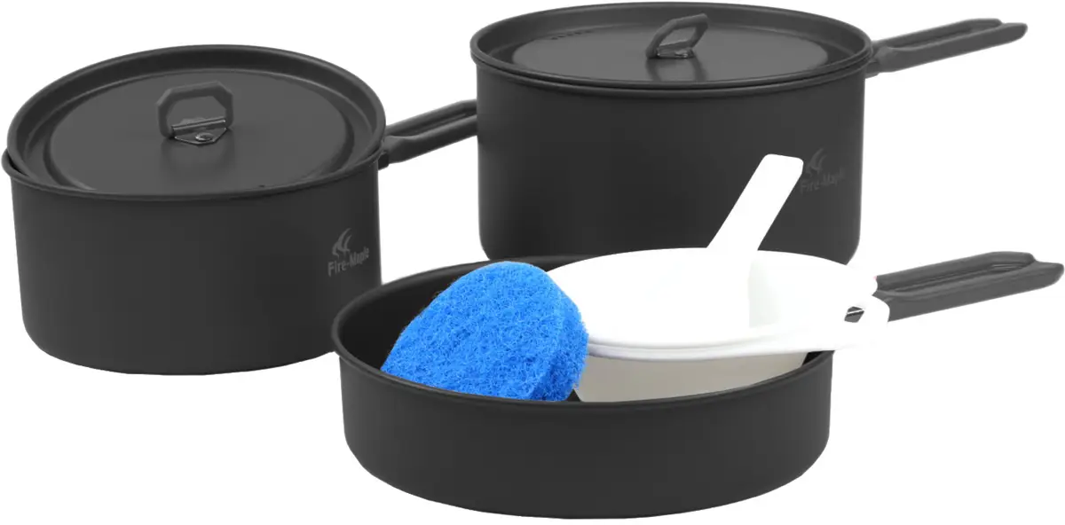 Набір посуду Fire-Maple FM Feast 3 Black