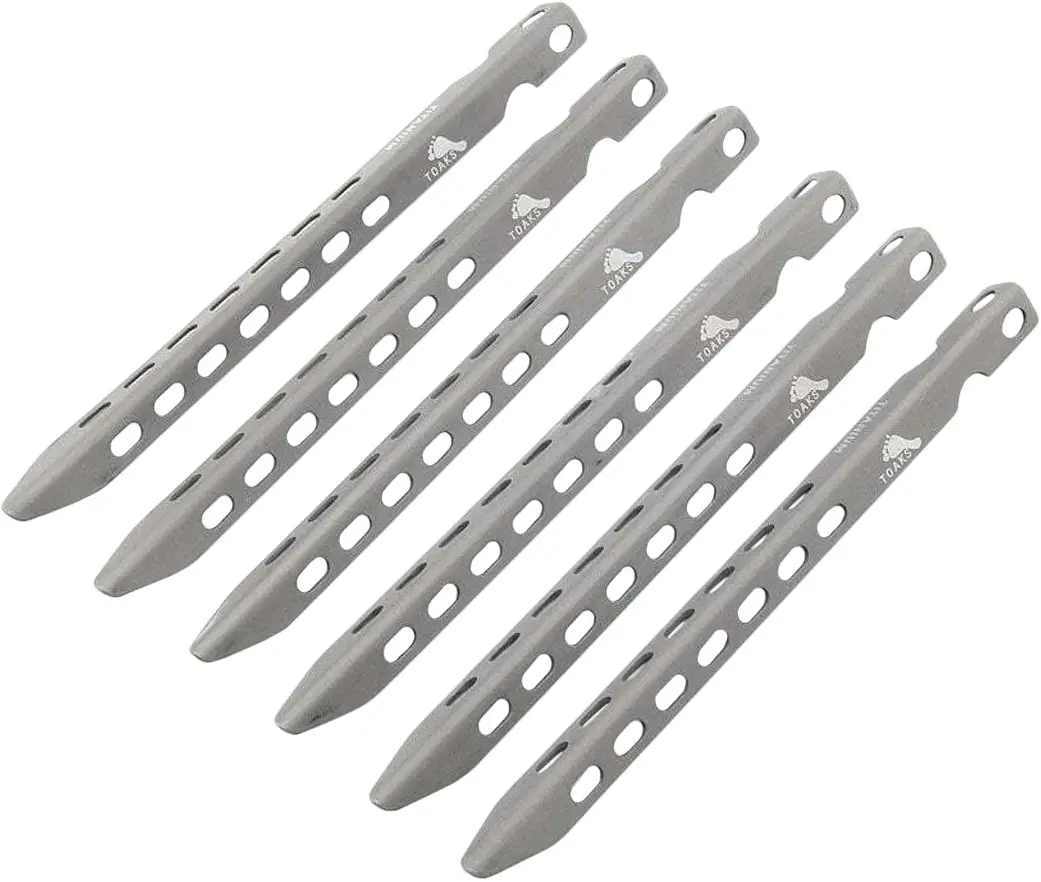 Колышки для палатки Toaks Titanium V-shaped Peg 6шт