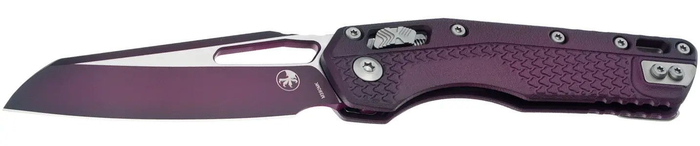 Нож Microtech MSI Ceracote Blade Tri-Grip Polymer Faded Sangria