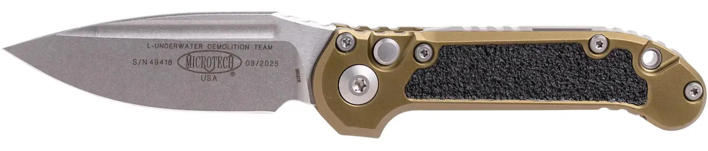 Ніж Microtech L.U.D.T. S/E Gen III Stonewash OD Green