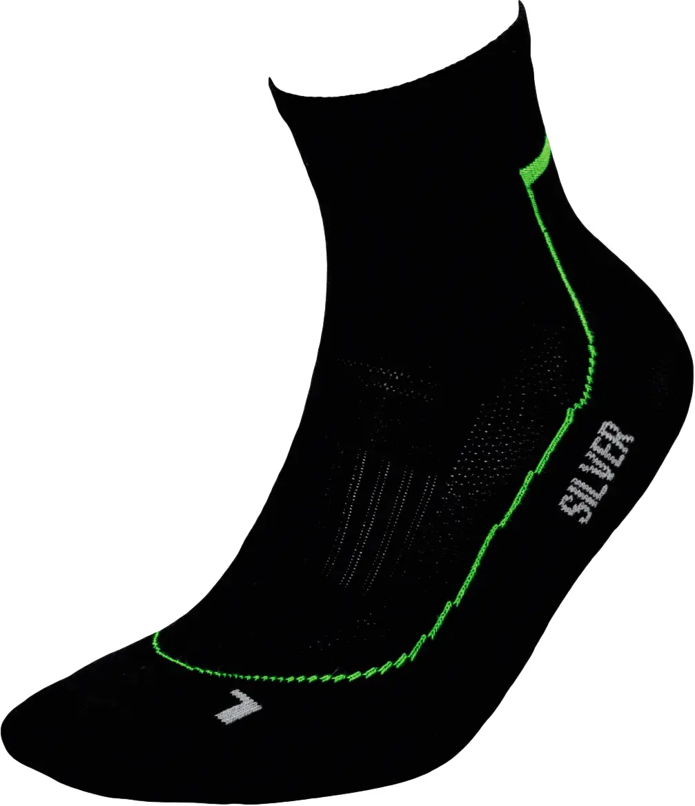 Носки InMove Runner Deodorant Silver 41-43 ц:black green