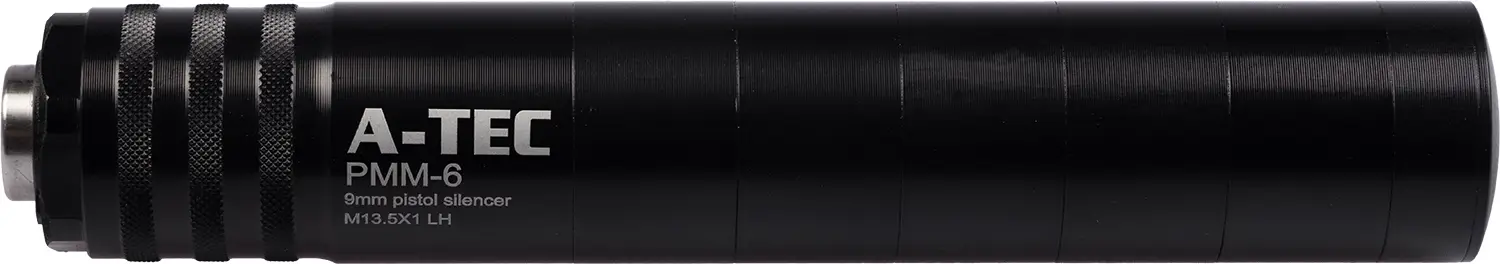 Саундмодератор A-TEC PMM кал. 9 мм (9х19) Різьба - M13,5x1 LH