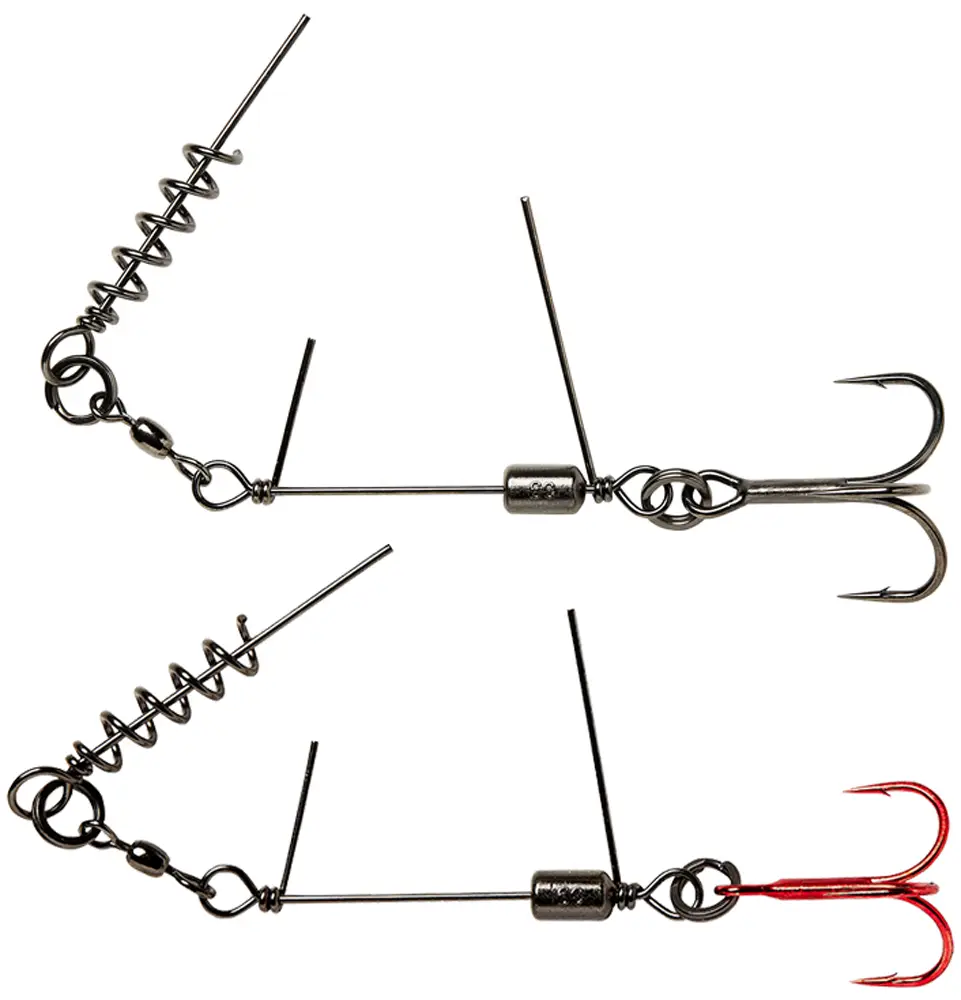 Оснащення Savage Gear SS Corkscrew Stinger 3G 1X #2/0 35kg Red + BN (2 шт/уп)