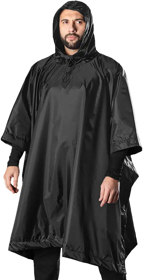 Пончо Camotec Pilgrim Rip-Stop Black