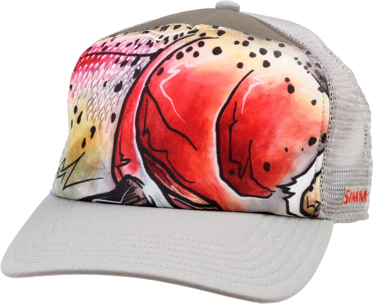 Кепка Simms Artist Series Five Panel Trucker One size Rock Ridge