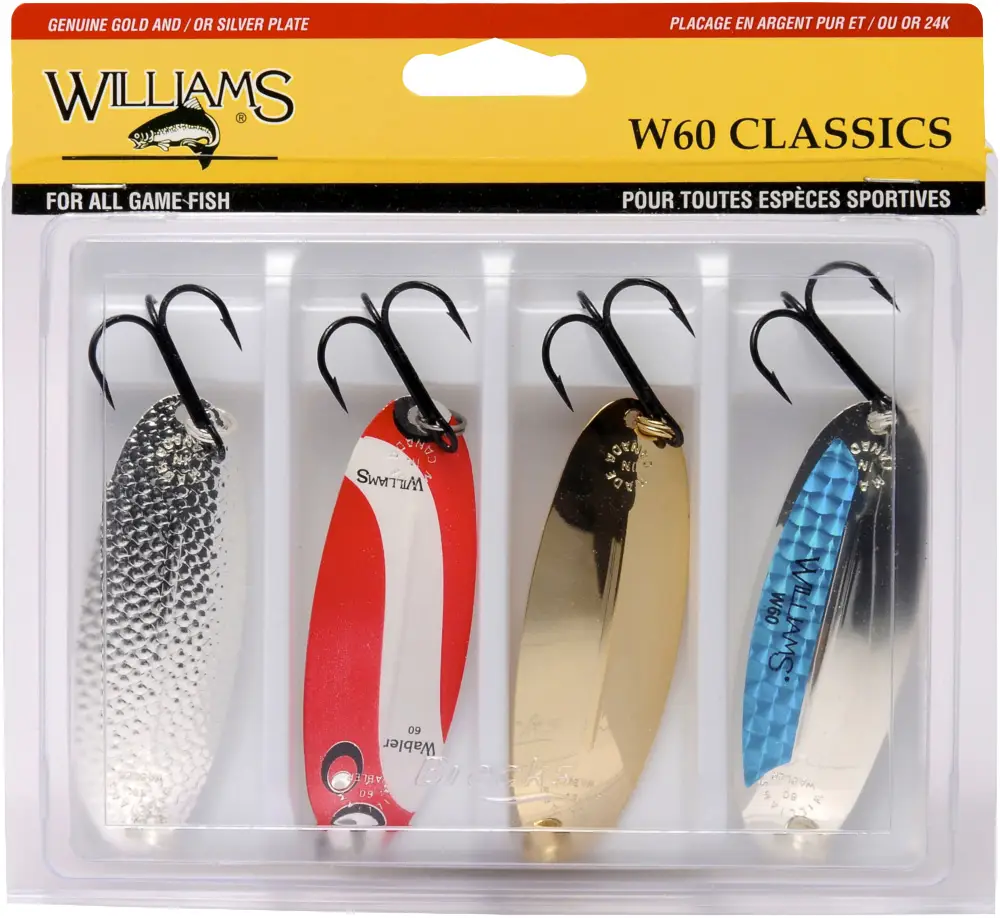 Набор блесен Williams W60 Original Classics 4-60
