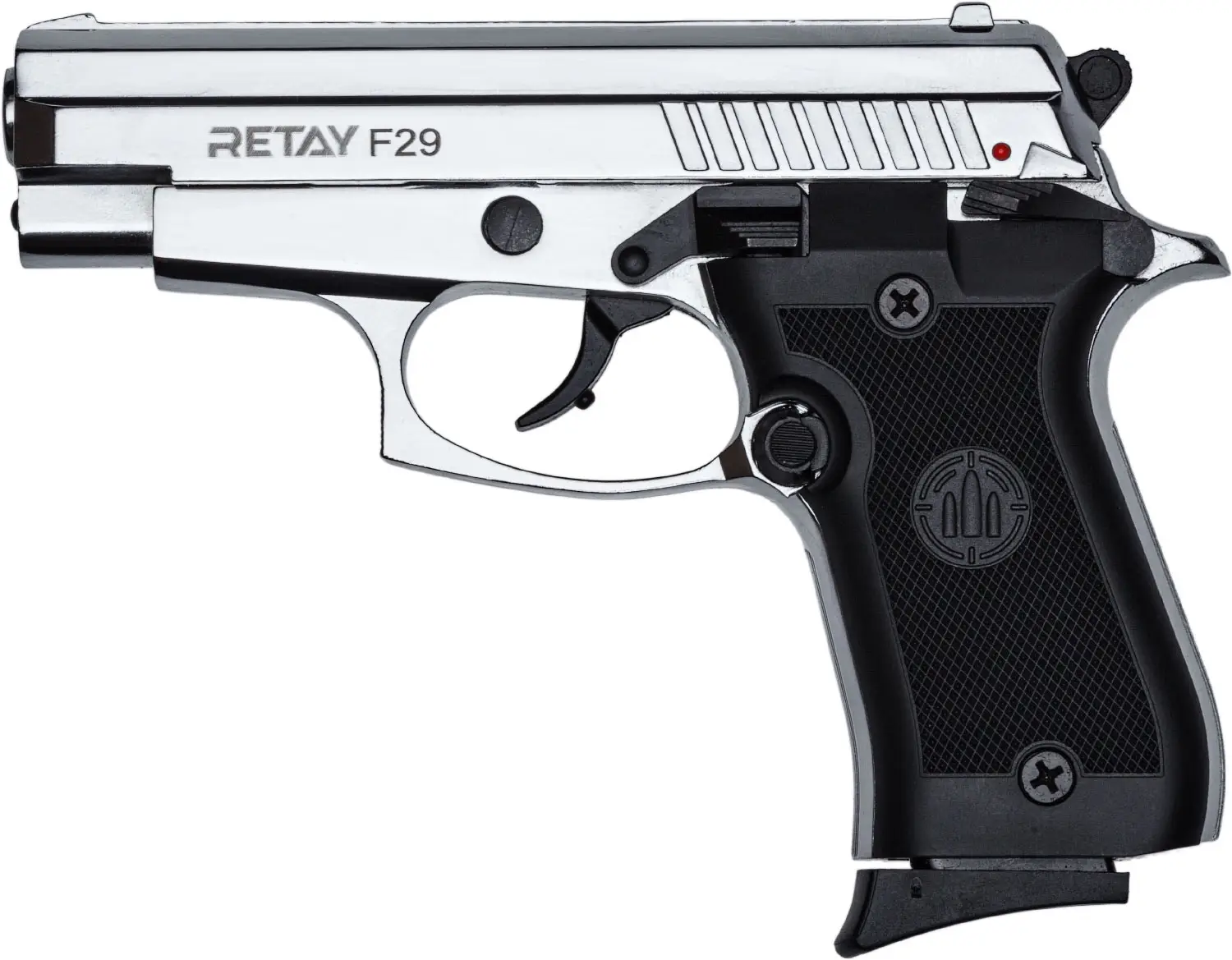 Пістолет стартовий Retay F29 кал. 9 мм. Колір - Nickel