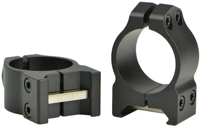 Кільця Warne Maxima Fixed Rings. d - 25.4 мм Low. Weaver/Picatinny