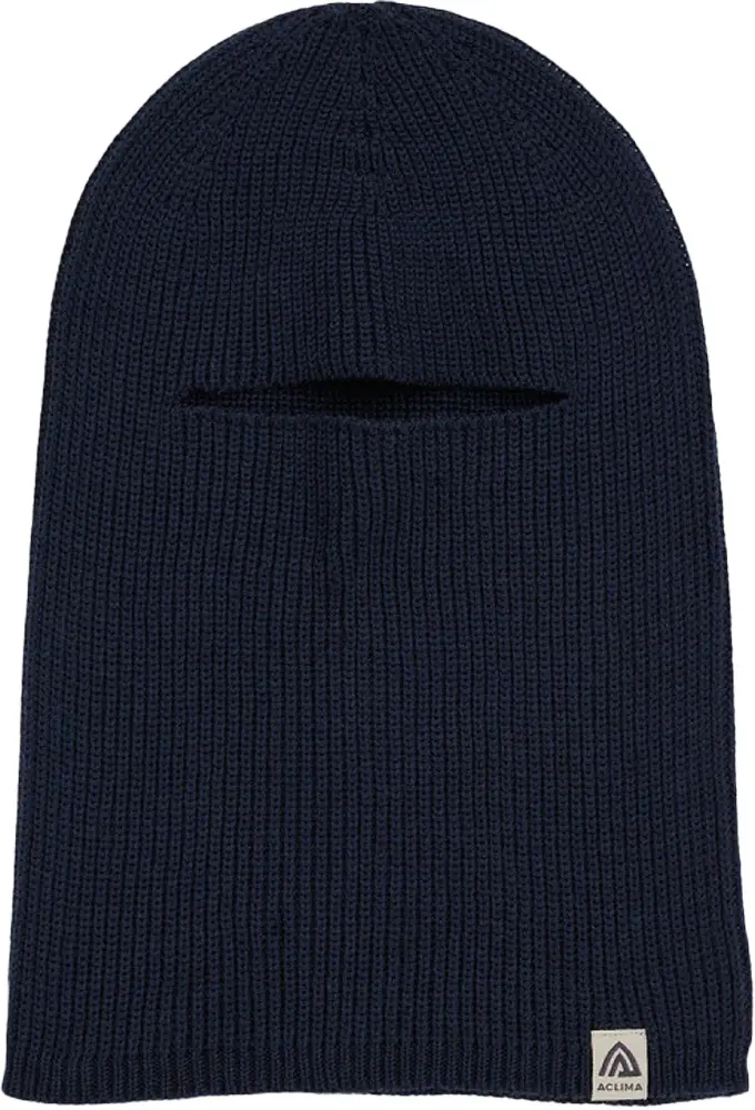 Балаклава Aclima Flat Knit Balaclava Hat One size Navy Blazer