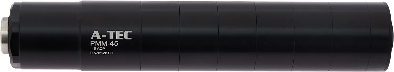 Саундмодератор A-TEC PMM6-45 кал. 45 AUTO .578"-28 (Kimber) 6 камер