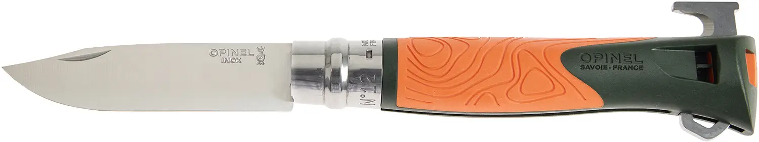 Ніж Opinel №12 VRI Inox Explore Tick Remover Orange